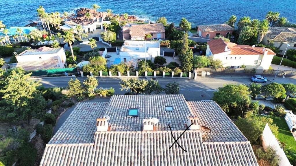 La Belle Vue-Charming Duplex Apartment With Sea View, 50 Meters From Beach And Private Parking Сен-Рафаэль Экстерьер фото